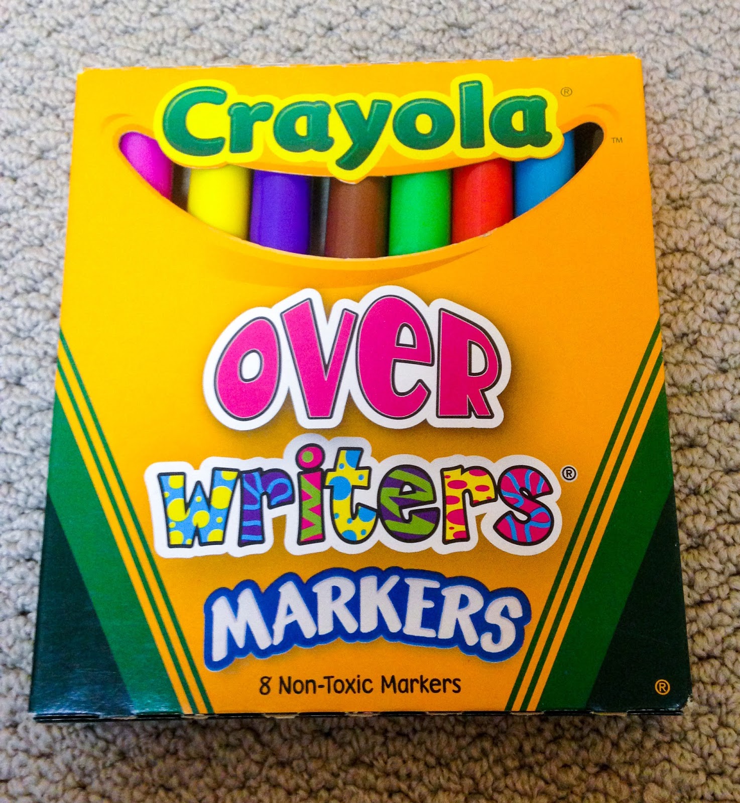 Crayola Color Switchers and Writers Markers: the Box | Jenny's Crayon Collection