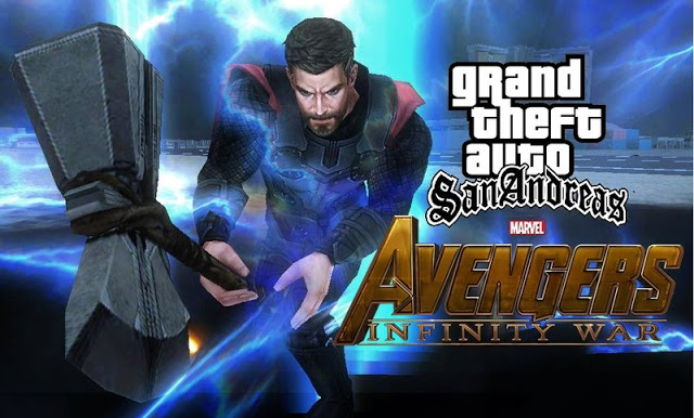 GTA San Andreas Thor infinity war Mod Free Download