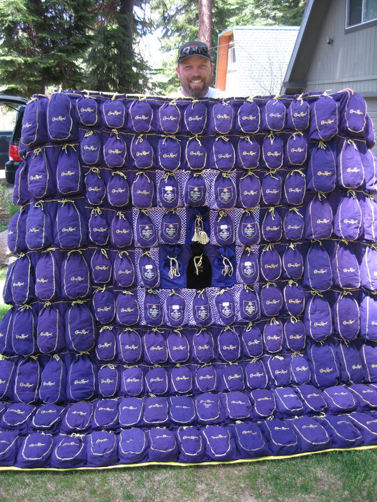 Sew: This Is The Way: Crown Royal Quilt Fit For A King