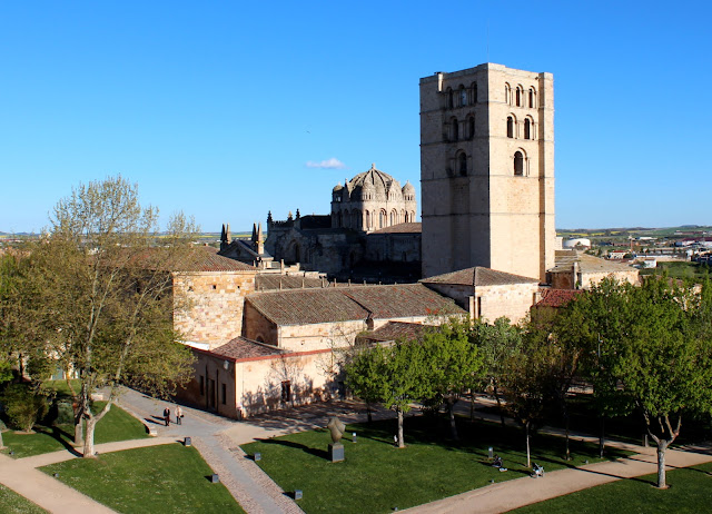 Catedral de Zamora desde el castillo