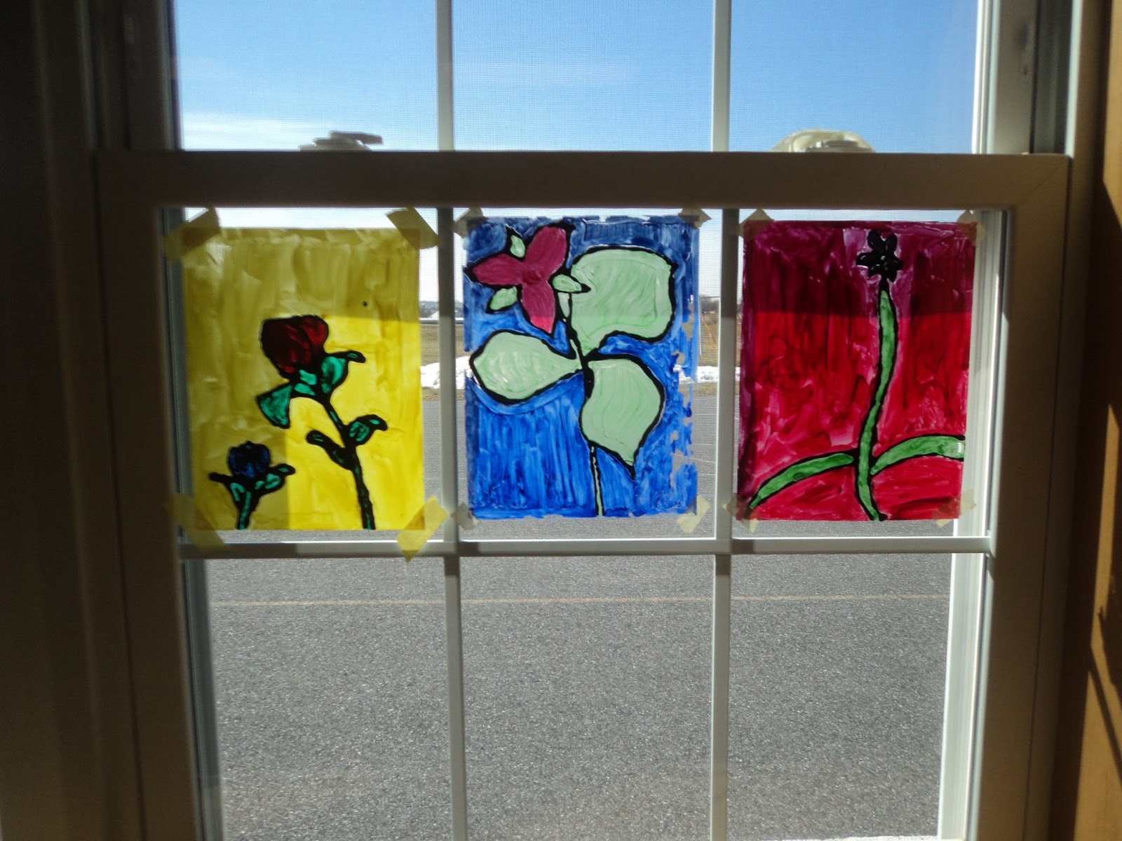 the Plain Professors: Cathedral Windows at School