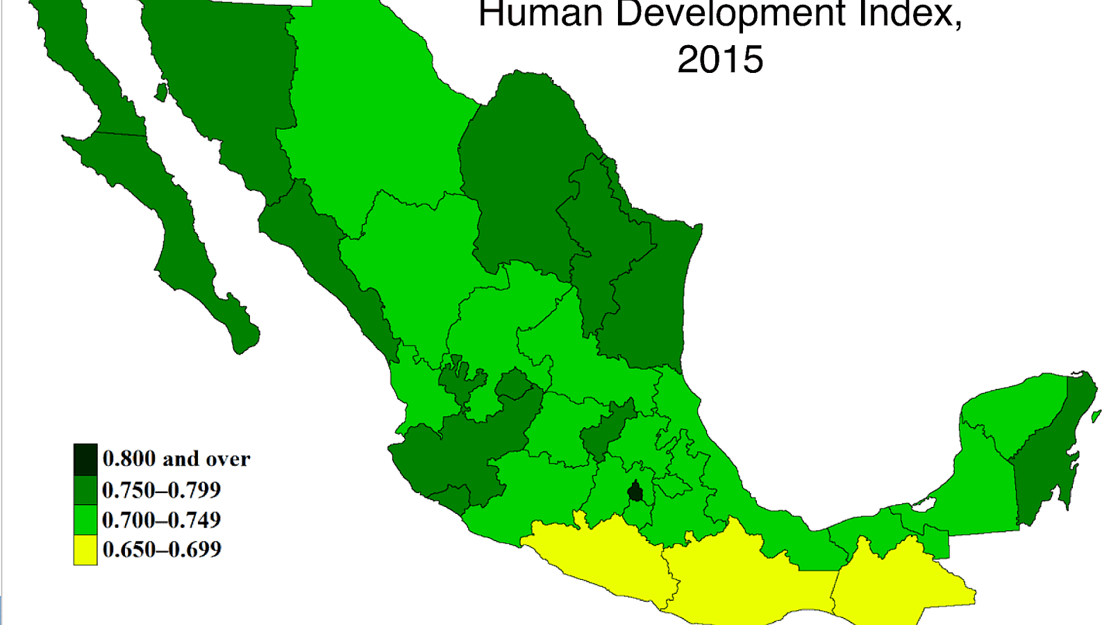 Mexico Human Development Index Index Choices