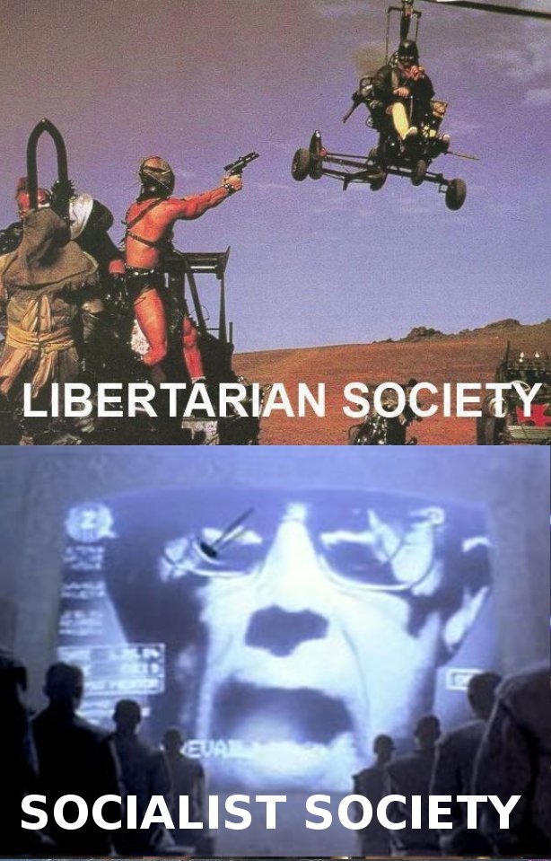 Borepatch Libertarian Society, Socialist Society
