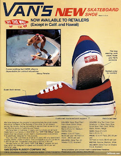 what were the first vans shoes