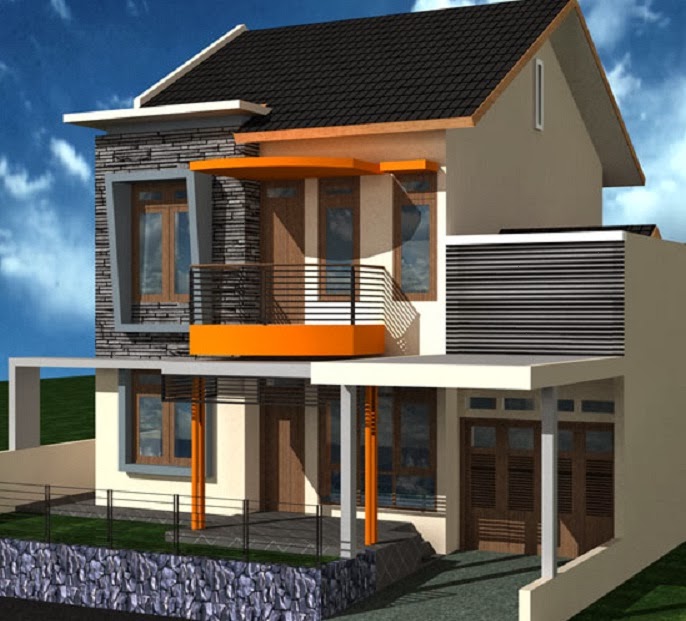 50 Desain Rumah Minimalis 2 Lantai - Home