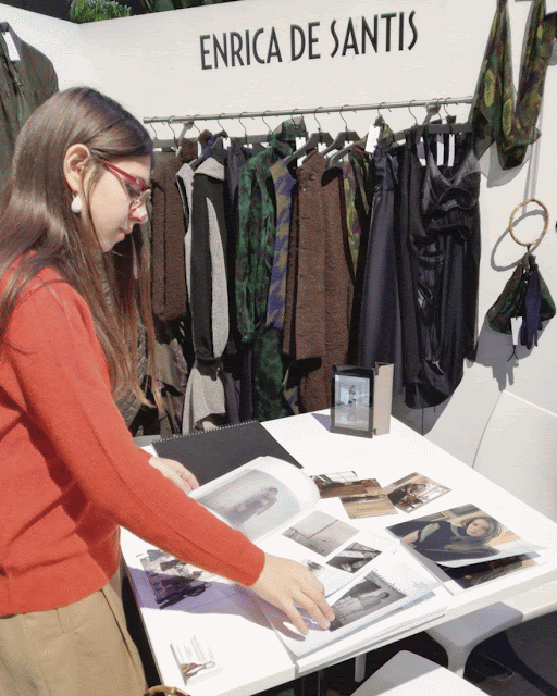 Enrica De Santis, from Istituto Secoli, at "Eyes On Me" by MILANO UNICA
