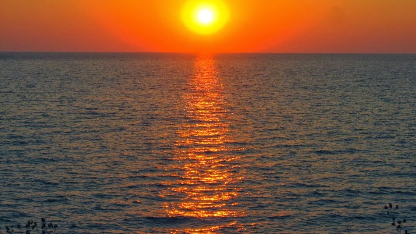 Fond Ecran Coucher De Soleil