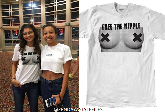 Zendaya Free's The Nipple!