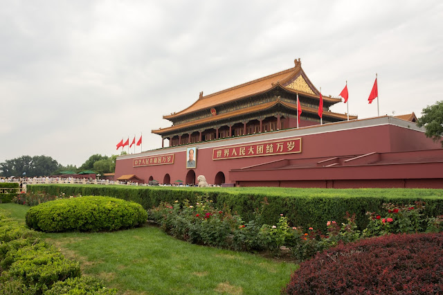 čína, cestování, blog, Peking, smog, Zakázané město, Mao ce Tung