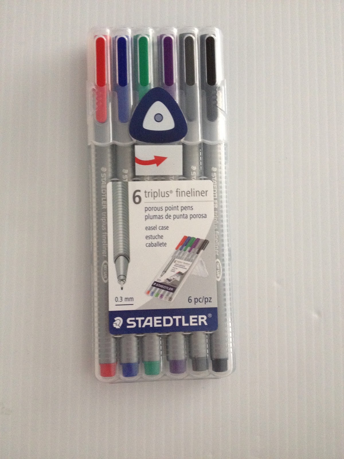 Staedtler Triplus Fineliner .3 mm Colored Pens- set of 10 — Two Hands  Paperie