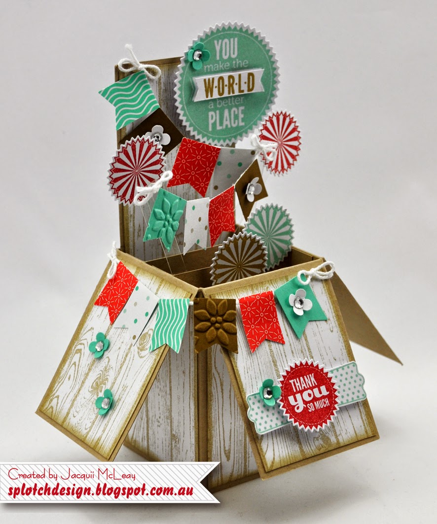 splotch design independent stampin' up demonstrator