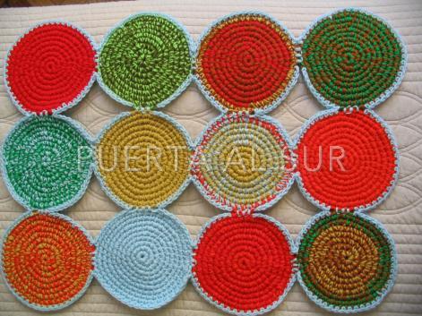 caminos.crochet 3 - Caminos tejidos a crochet que decoran nuestras mesas...