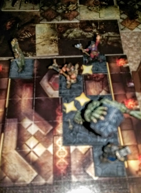 A report from Dungeon Saga, Dwarf King's Quest - Mission 6: Turned Around using Solo Play rules.