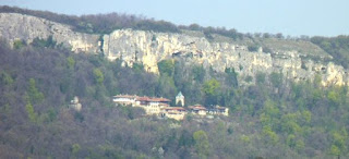 Monasterio Preobrazhenski desde Veliko Tarnovo.