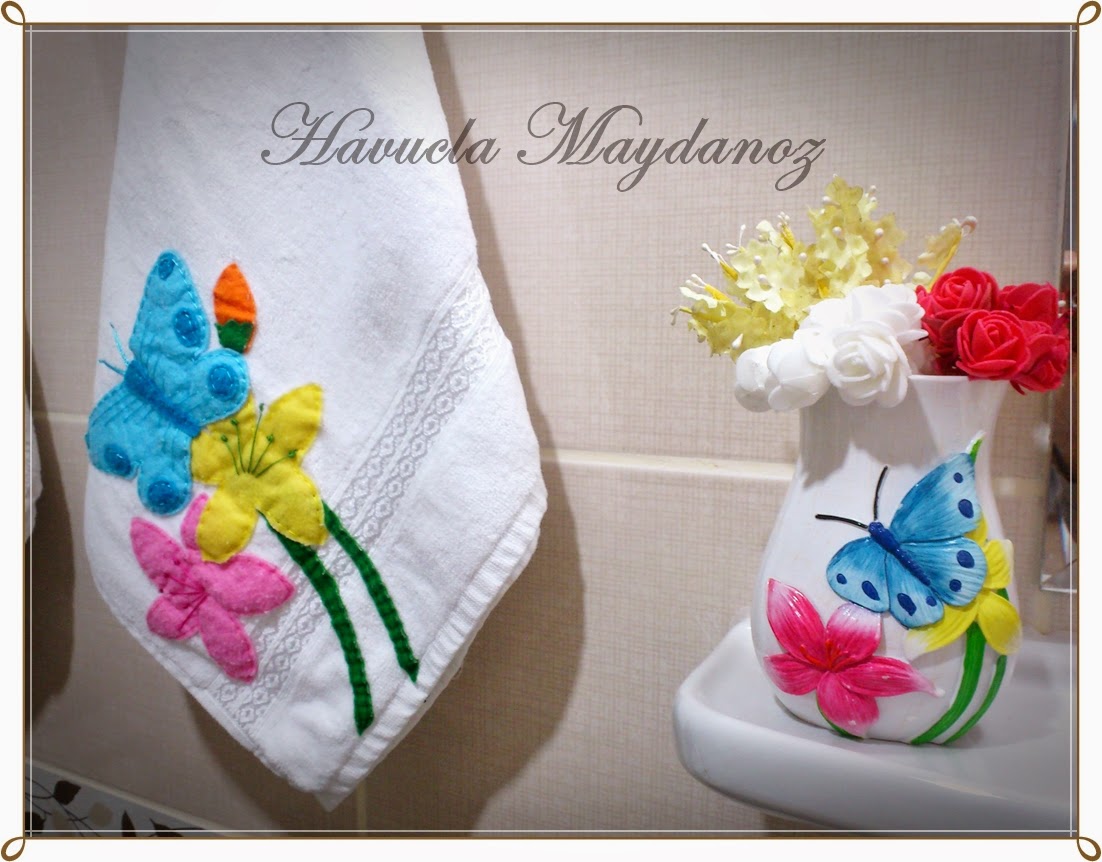 * Havuçla Maydanoz * Banyo Havlusu