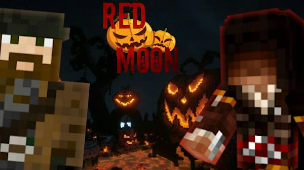 Minecraft Urban Legend Story : Red Moon #1