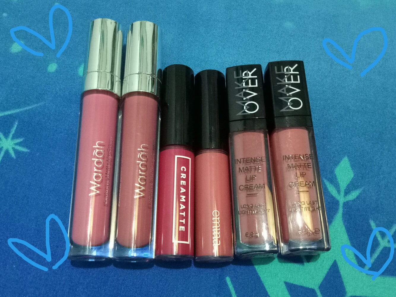 [REVIEW] Lip cream Wardah vs Emina vs Make Over Scenes From The Memories
