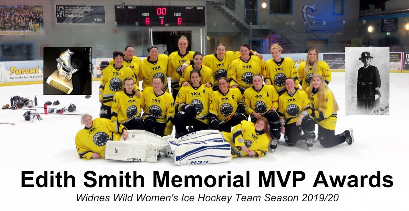 Edith Smith Memorial MVP Awards - Widnes Wild Womens Ice Hockey Team 2019/20