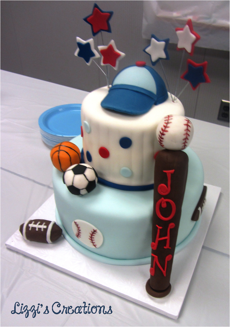Lizzi's Creations Sports Theme Baby Shower
