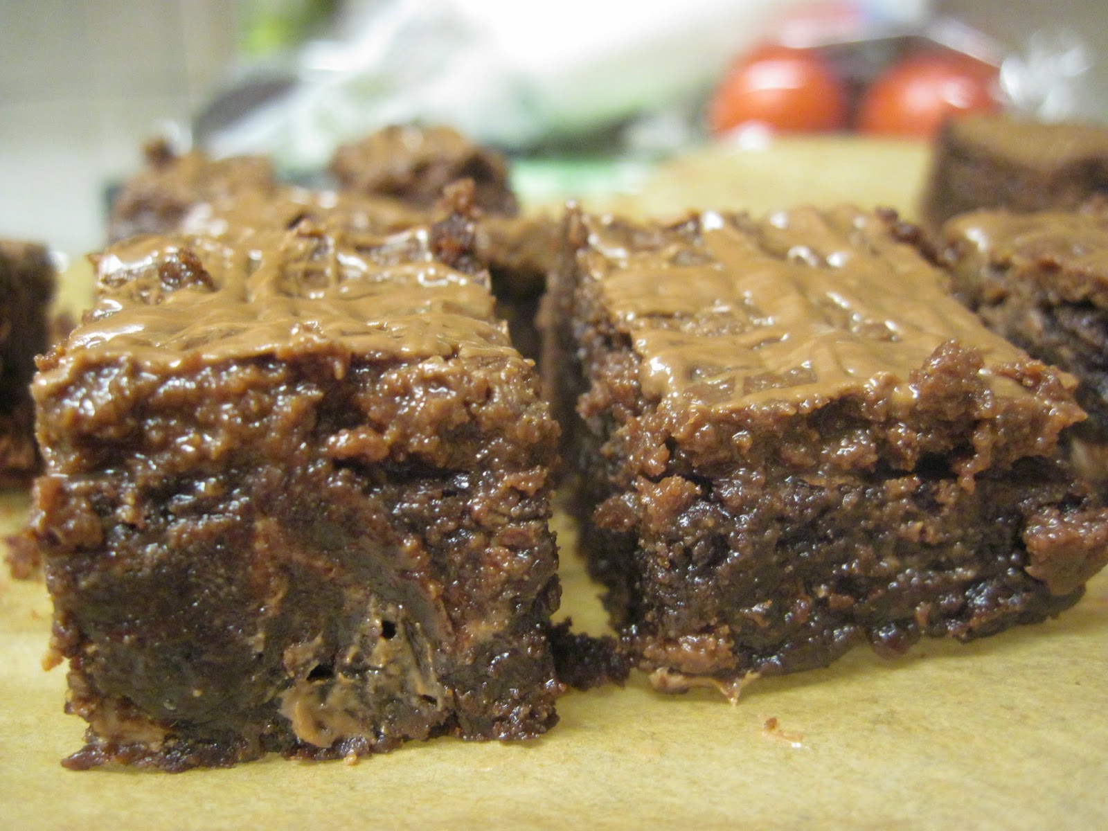 The Sugar Lump Peanut butter truffle brownies