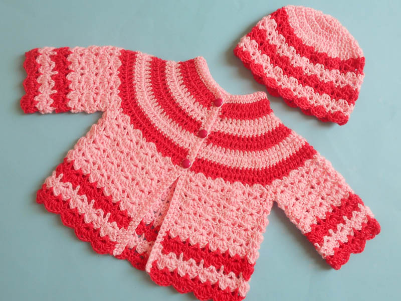 Crochet - Crosia Free Pattern with Video Tutorials: Beautiful Baby ...
