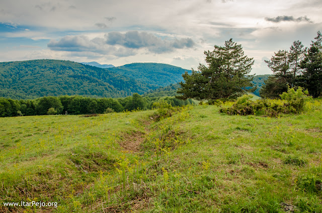 Trenches - Kravica locality - Mariovo region - Macedonian - Greek border line