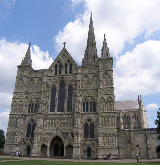 5. Salisbury Cathedral, England 5. Salisbury Cathedral, England