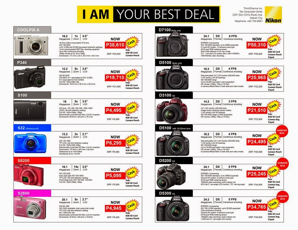 Manila Shopper Nikon Camera Warehouse SALE May 31June 1 2014