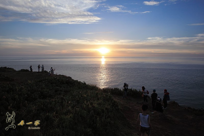 西嶼落霞|西嶼燈塔|漁翁島燈塔|咾咕石牆