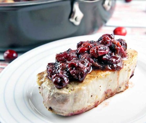 Cranberry Maple Pork Chops Cranberry Maple Pork Chops