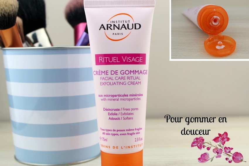 Institut Arnaud | Ma nouvelle routine visage pour peaux mixtes à grasses ! (Concours) crème de gommage