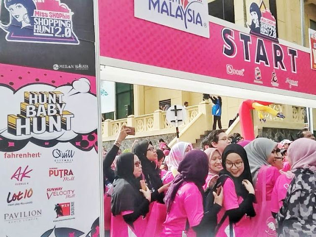 Serunya Menjadi Miss SHOPhia di Event Shopping Hunt 2.0 Kuala Lumpur