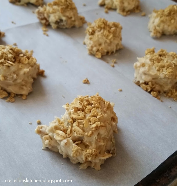 Castellon's Kitchen Sour Cream Granola Cookies