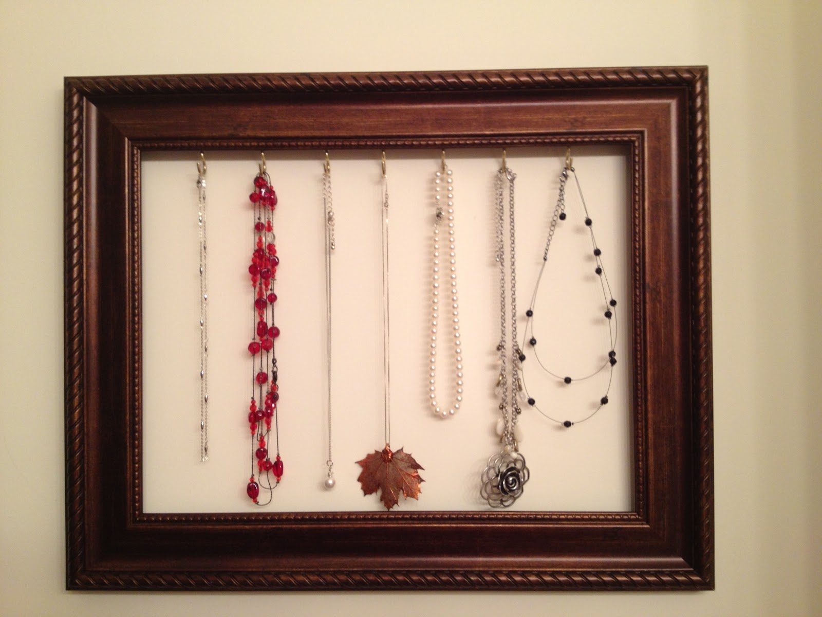 The Purple Martin Necklace Display Frame Tutorial