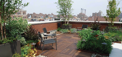 Rooftop Garden Minimalis