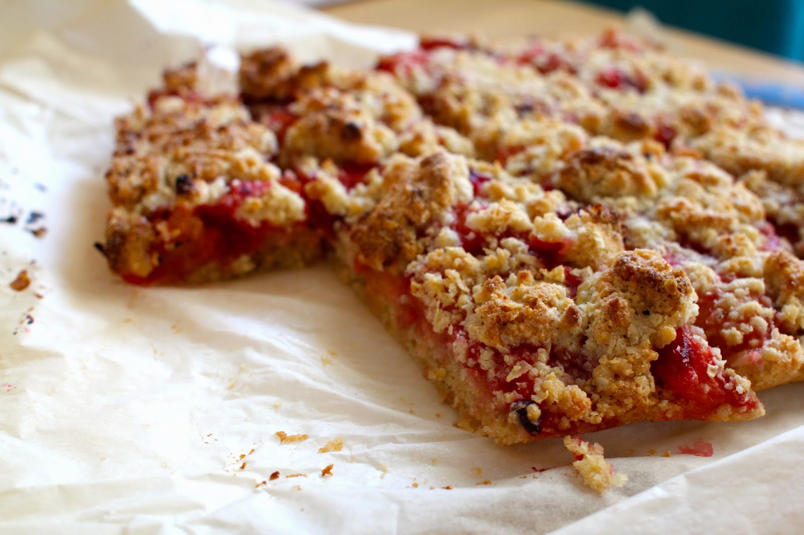 mamacook Fruit Crumble Bars
