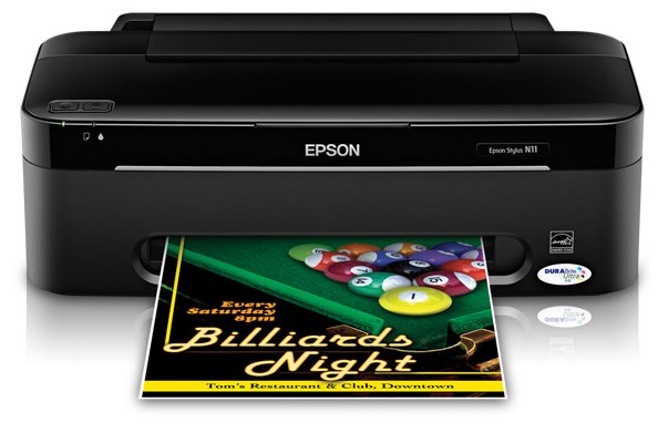 Printer Epson Stylus N11 Driver Download