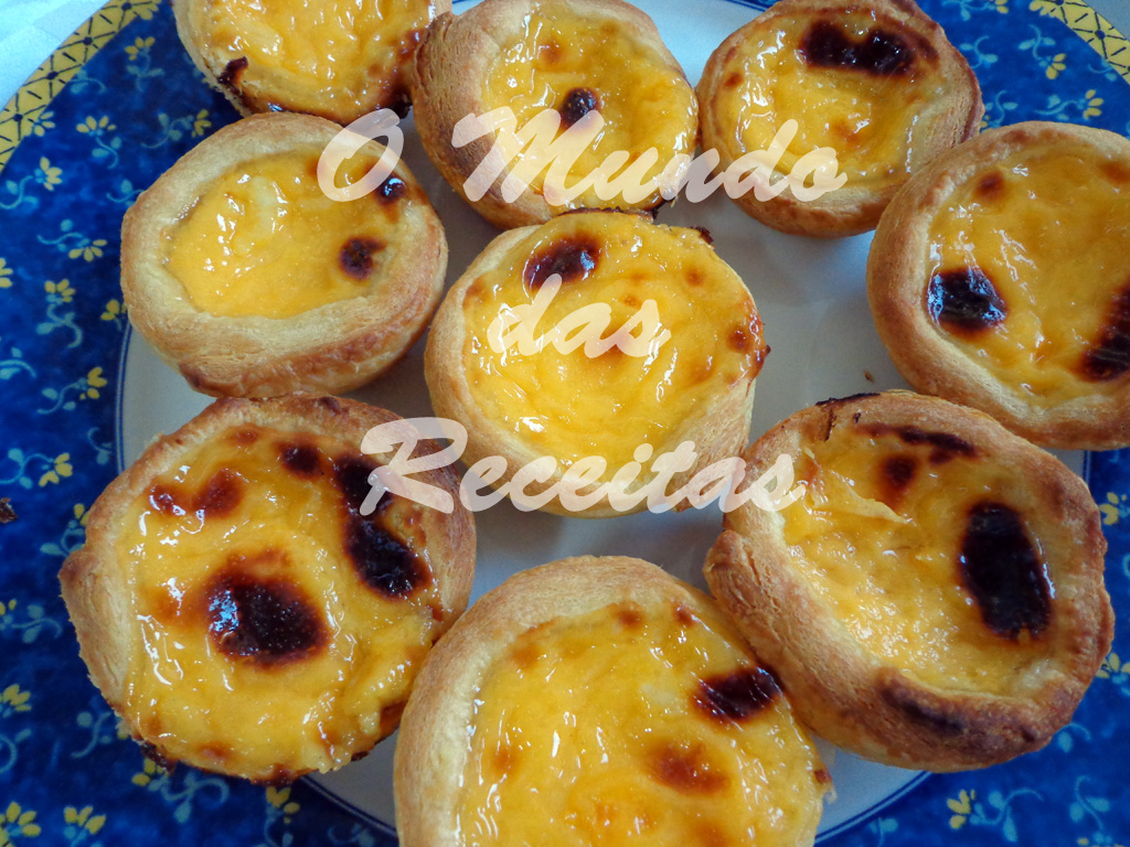 O mundo das receitas Pastéis de Nata