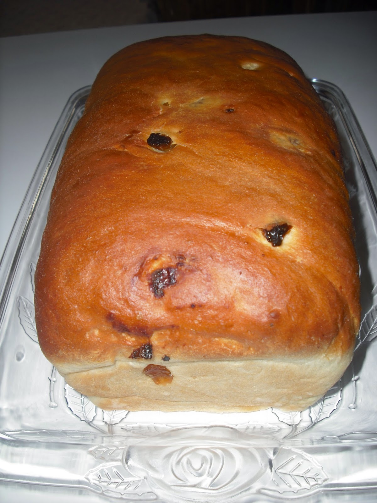 Recipe Marketing Homemade Golden Raisin Bread