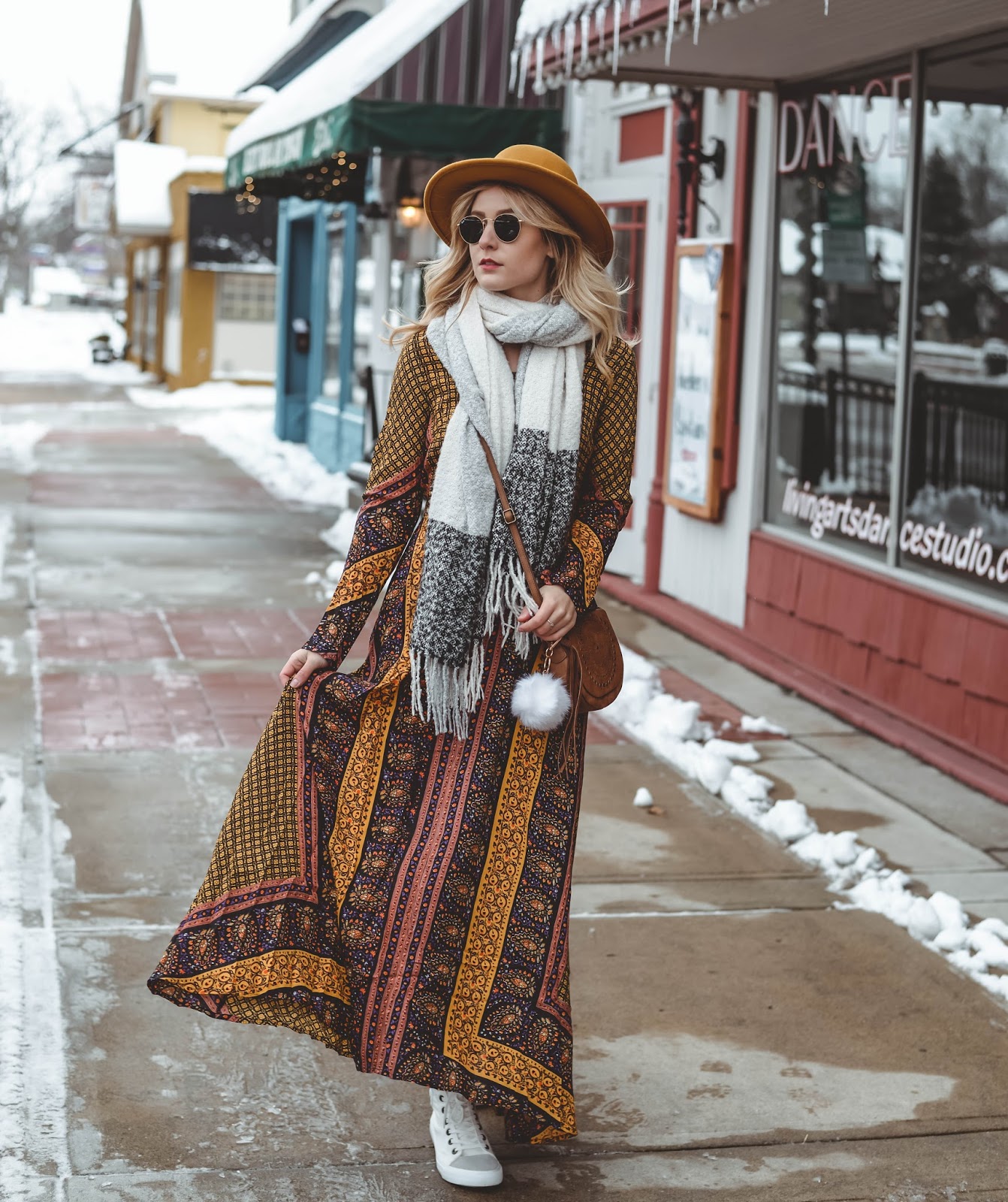 boho winter looks