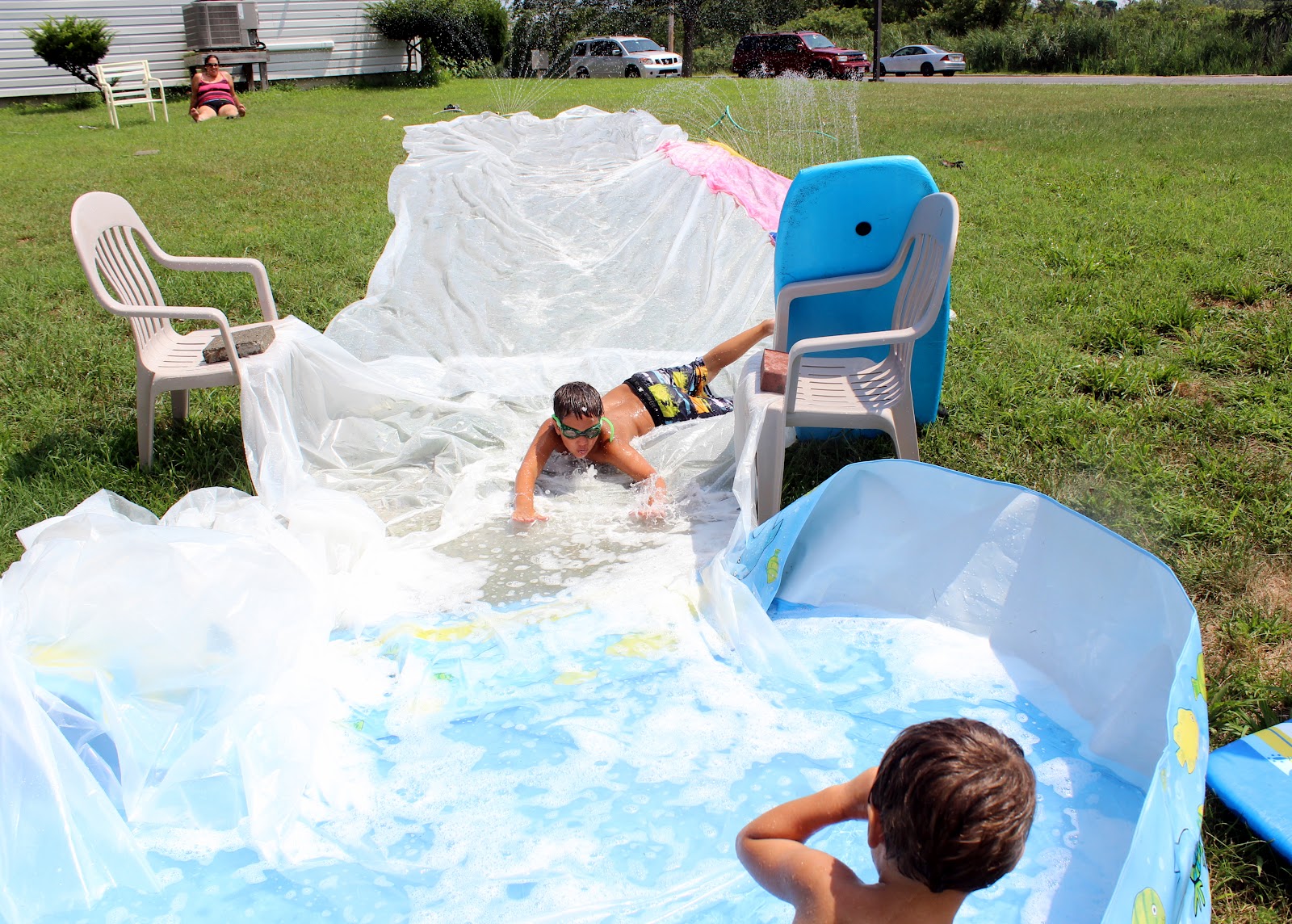 Shipwrecked! How To Make a Redneck Slip N' Slide