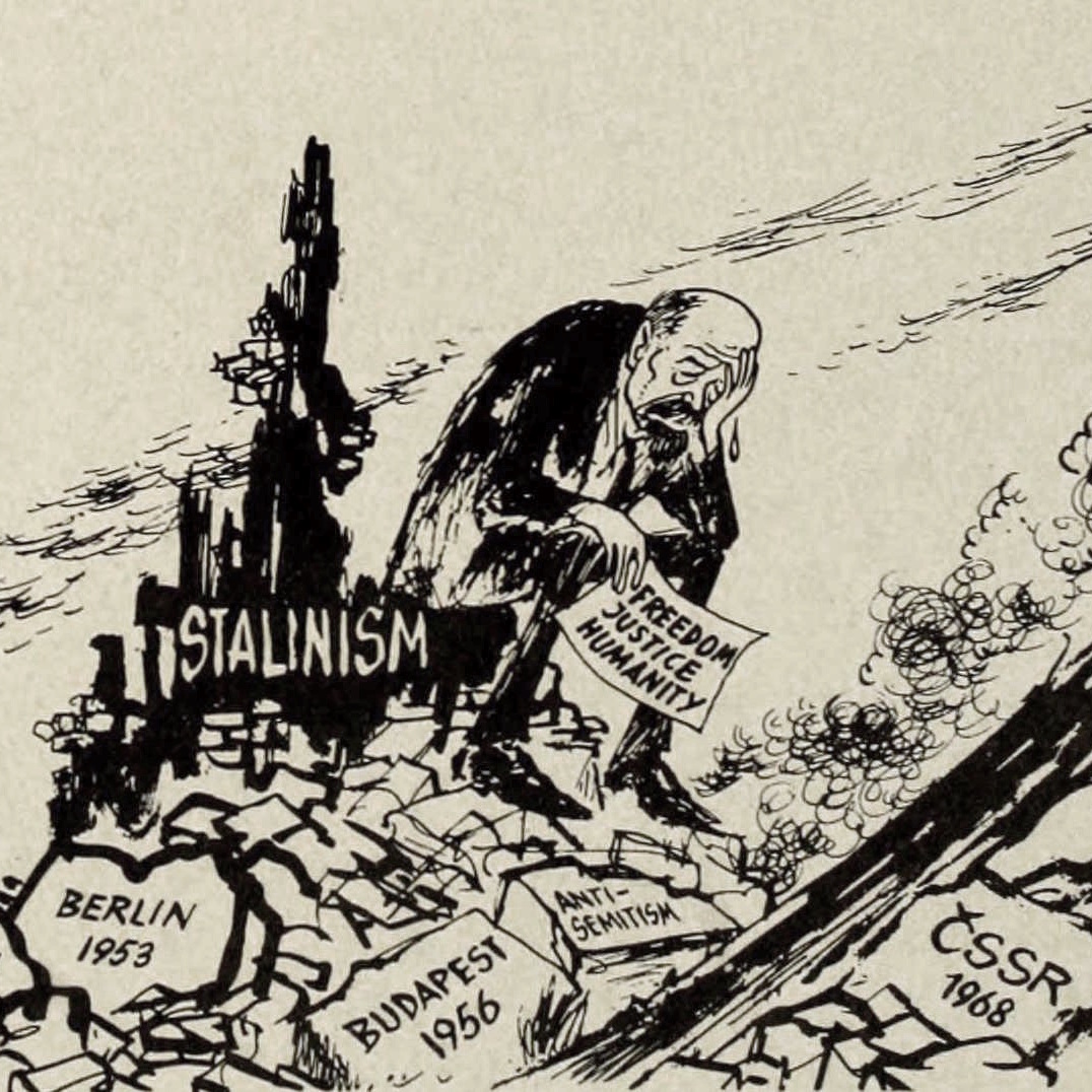 Charges Históricas - Revolução Russa (Os escombros do socialismo