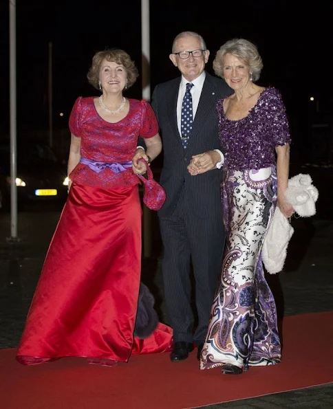 Dutch Royal Family attended a celebration of the reign of Princess Beatrix in Rotterdam.