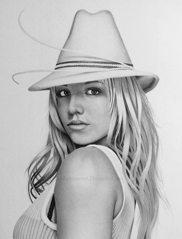 Рисунки карандашом. Mark Stewart pencil
