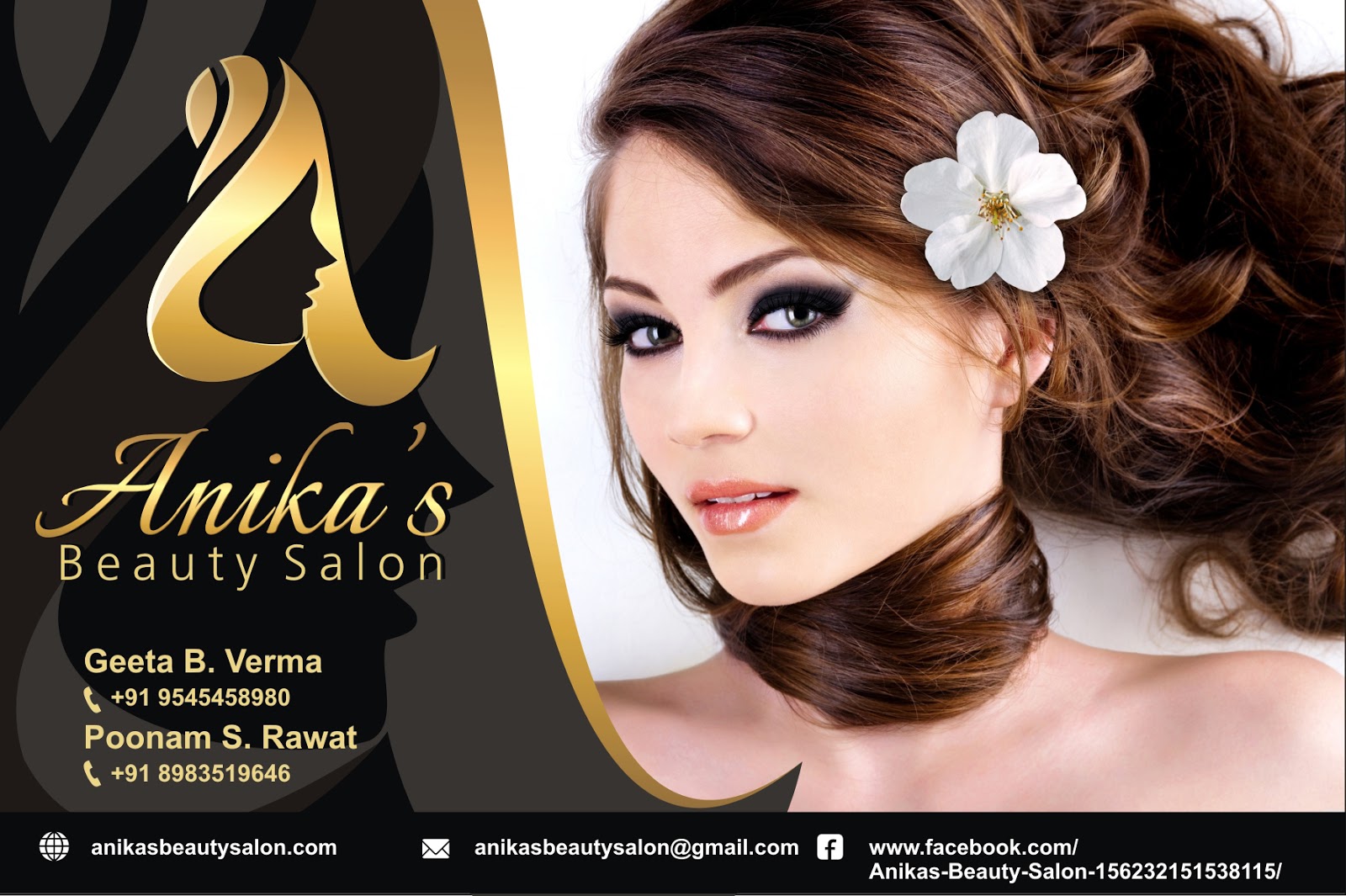 Shubham Negi Graphic Design Beauty Salon 