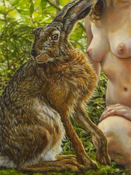 Susannah Martin pinturas nudez na natureza naturismo mulheres peladas