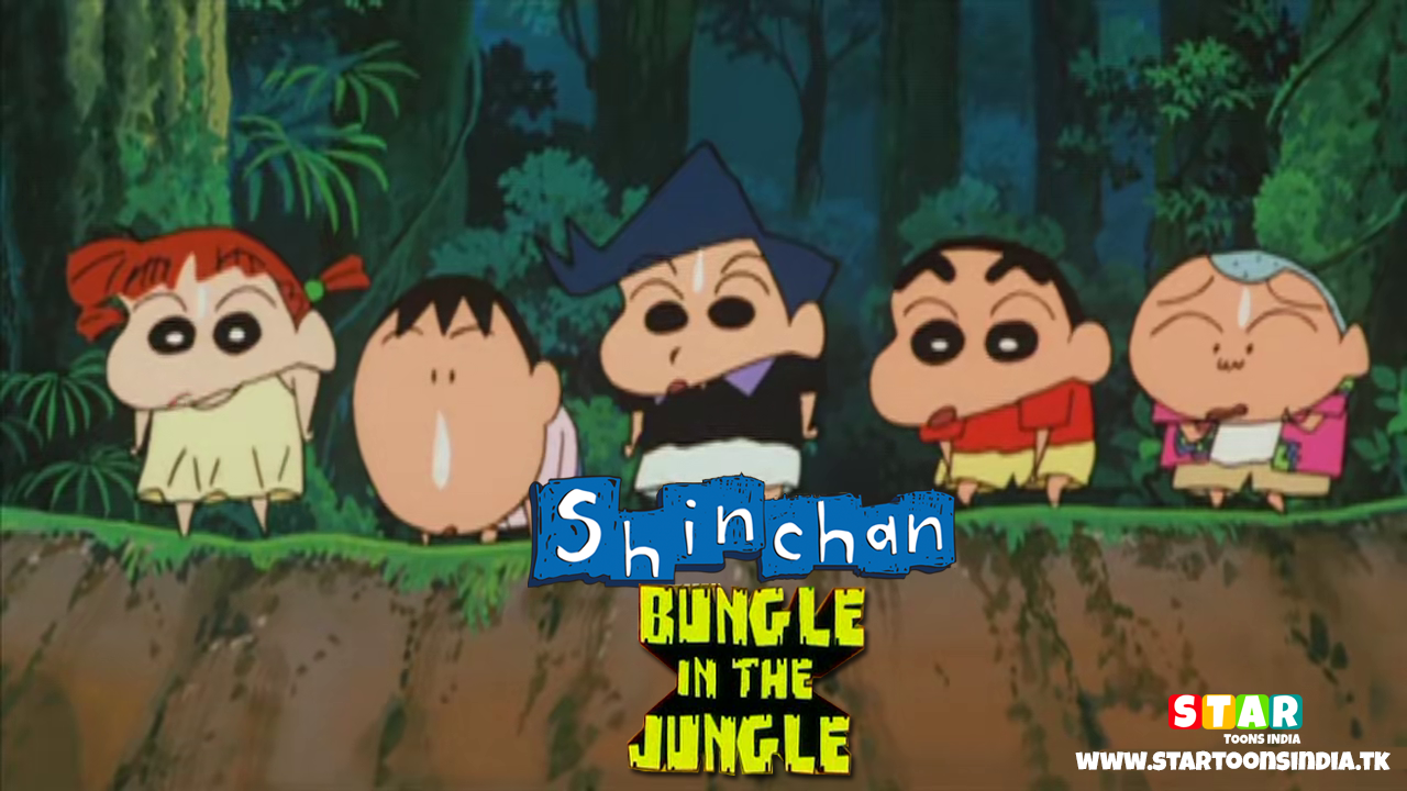 Shinchan: Bungle in the Jungle HINDI Full Movie.