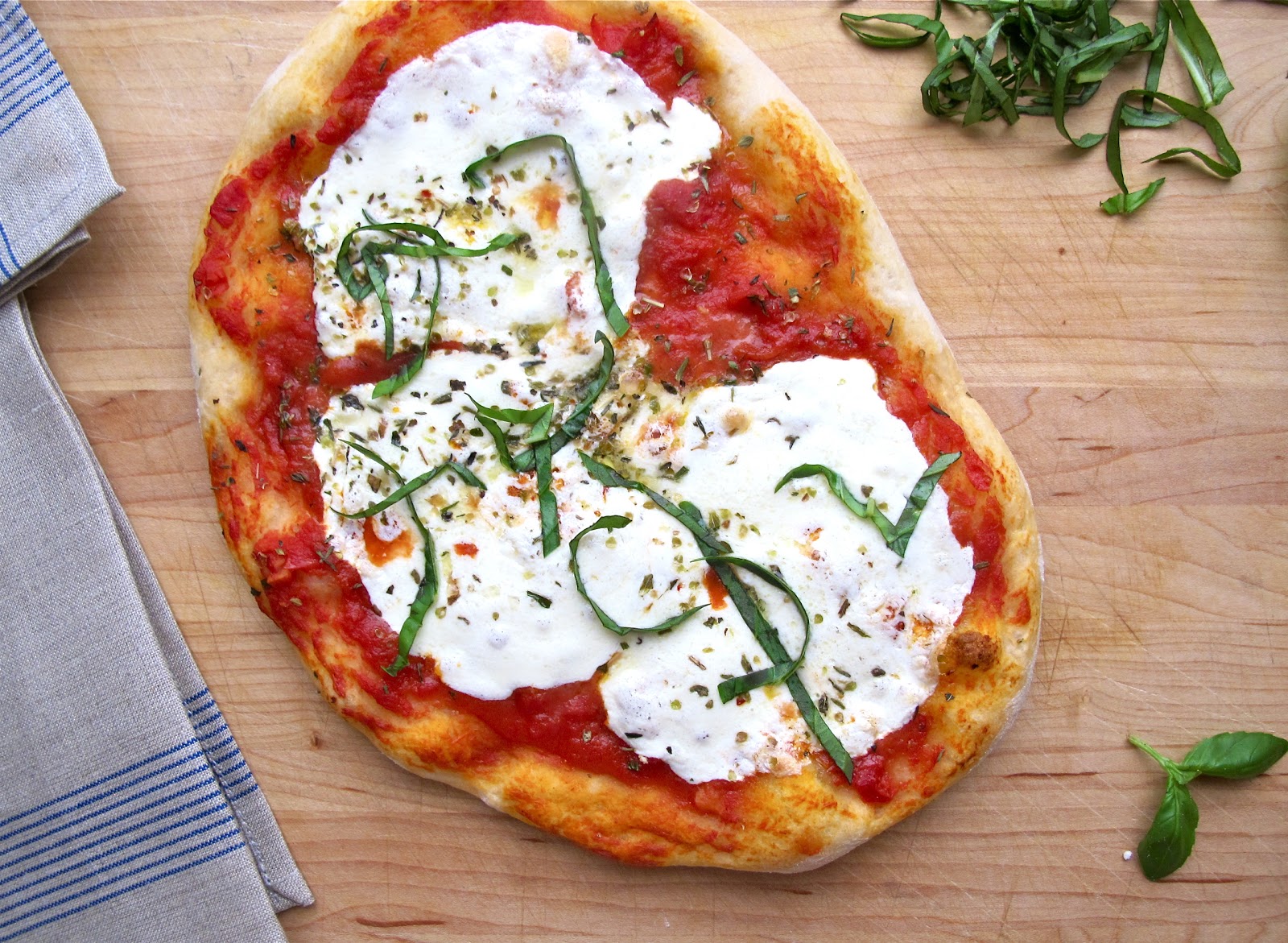 Jenny Steffens Hobick: Margarita Pizza Recipe | Homemade | Pizza Party