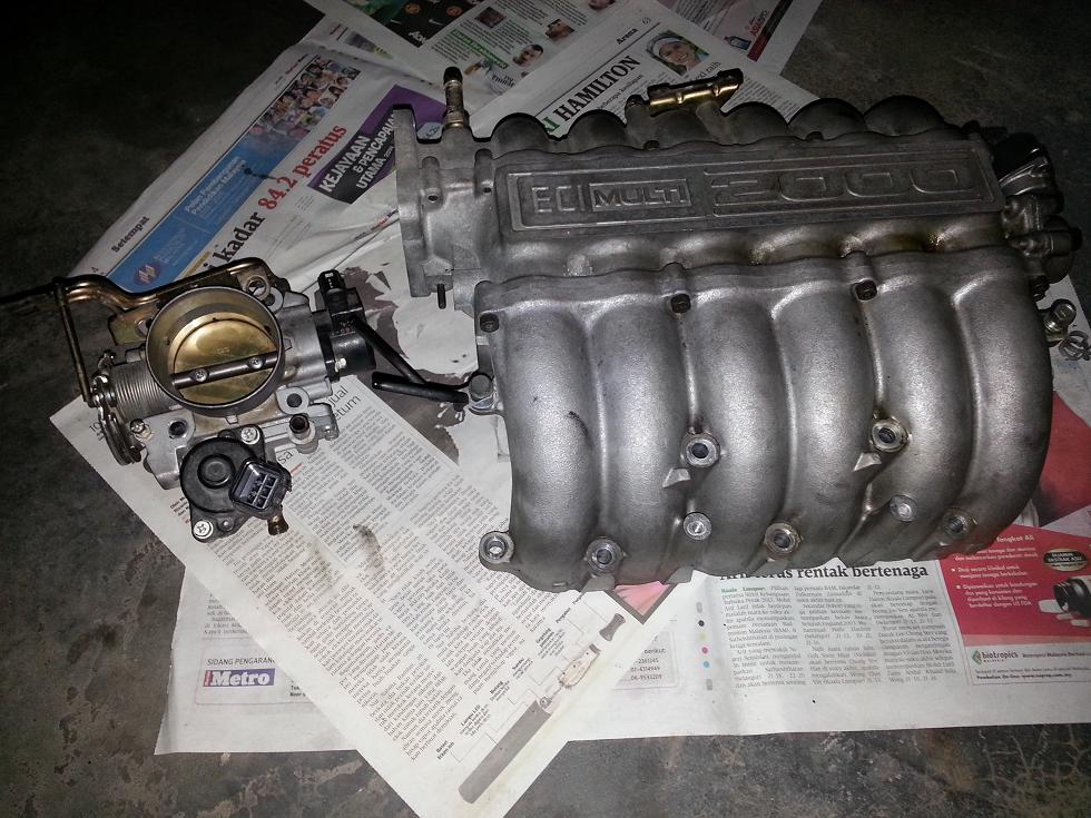 Ringkas Sahaja Servis Intake Manifold Perdana V6