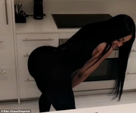 Blac Chyna shows off her twerking skills in her kitchen